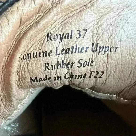 Biza Royal Women Size 6.5 Boot Bohemian Neutral Minimalist Earthy Cozy Bootie - Picture 12 of 14